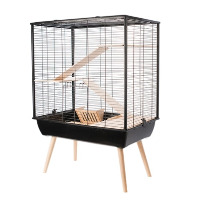 Zolux Neo Cozy Rodent Cage Large Black 78X48X80 CM