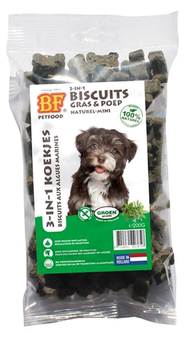 Biofood 3 In 1 Dog Mineral Biscuits Herbs Mini 200 GR