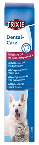 Trixie Gebitsverzorgende Gel Met Rundvleessmaak 100 GR