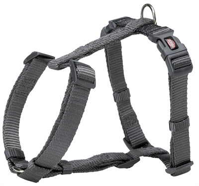 Trixie Premium H Harness Grey