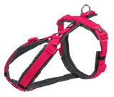 Harnais pour chien Trixie Premium Trekking Fuchsia / Gris