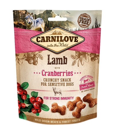 Carnilove Snack Croquant Agneau / Canneberges 200 GR