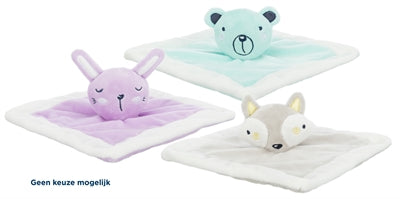 Trixie Junior Cuddle Cloth Plush Assorted 20X20 CM