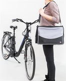 Trixie Fietsmand Voor Aan Stuur Nylon Zwart / Grijs 41X26X26 CM