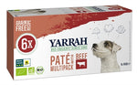 Yarrah Dog Alu Pate Multipack Beef / Chicken 6X150 GR