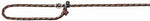 Trixie Laisse pour chien Mountain Rope Retriever Noir / Orange