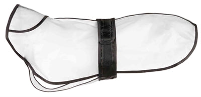 Trixie Imperméable Tarbes Transparent / Bandes Noires 46 CM