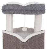 Trixie Cat Tower Arma Grijs / Wit 54X54X98 CM