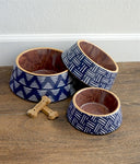 Tarhong Bowl Dog Oasis Melamine Indigo Blue 16X16X5 CM 350 ML