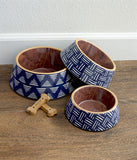 Tarhong Bowl Dog Oasis Melamine Indigo Blue 16X16X5 CM 350 ML