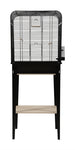 Zolux Bird Cage Chic Loft With Furniture Black