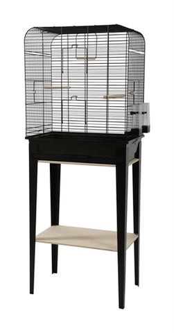 Zolux Bird Cage Chic Loft With Furniture Black