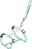 Trixie Dog Harness Junior With Leash Mint Green 27–45X1 CM / 2 MTR