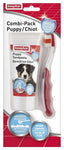 Beaphar Combi-Pack Dentifrice et Brosse Chiot