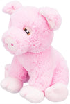 Trixie Be Eco Cochon Edison Peluche Recyclée Rose 24 CM