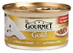 Gourmet Gold Fijne Hapjes Kalkoen / Eend 85 GR (24 stuks)