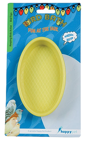 Happy Pet Fun At The Fair Bird Bathtub 13X8X3.5 CM