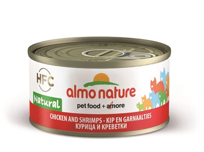 Almo Nature Cat Chicken/Shrimp 70 GR (24 pieces)