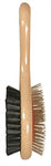 Soft Protection Salon Wooden Brush Double LARGE 22.5X7X6 CM