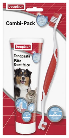 Beaphar Toothpaste &amp; Brush Combipack